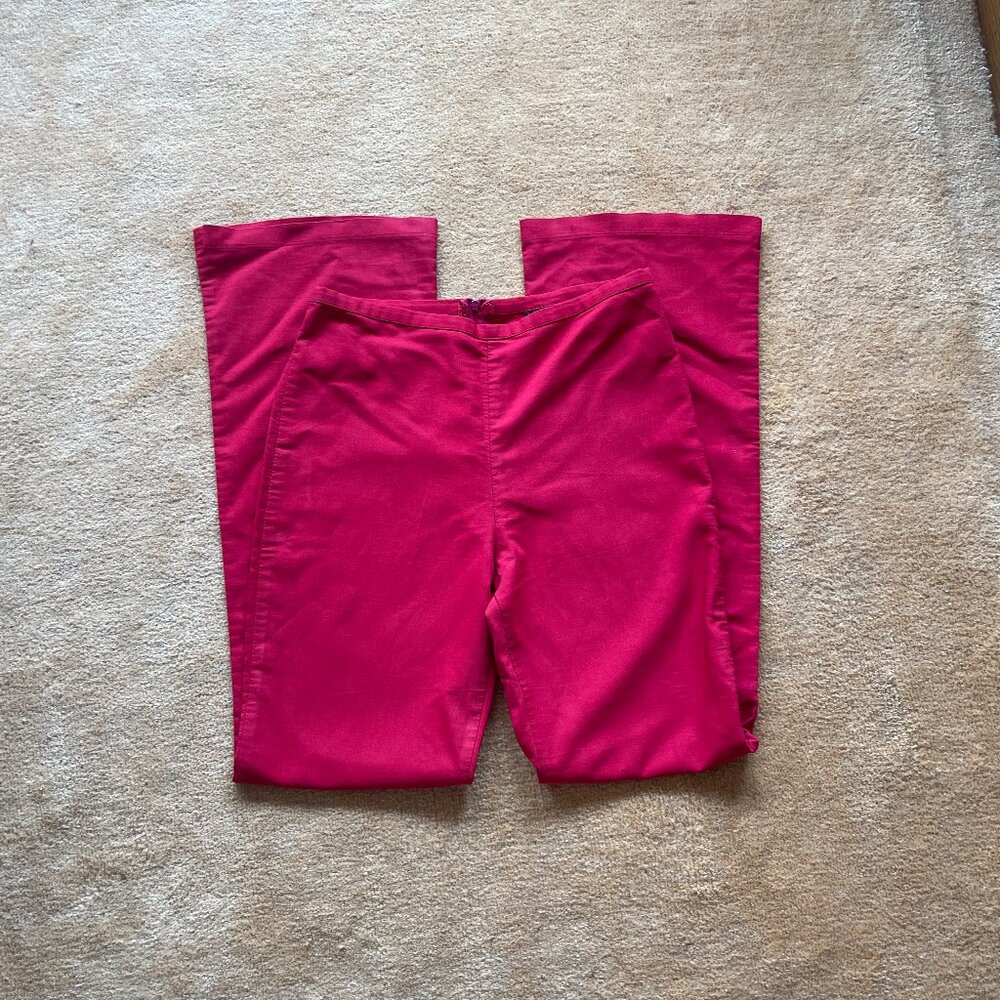 Vintage red y2k club pants